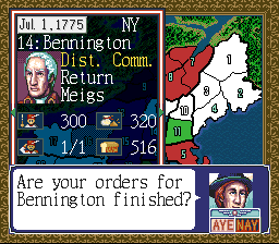 Liberty or Death (USA) In game screenshot